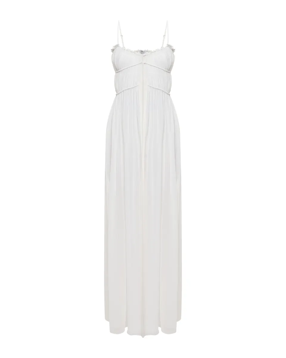 Chiffon maxi blouse
