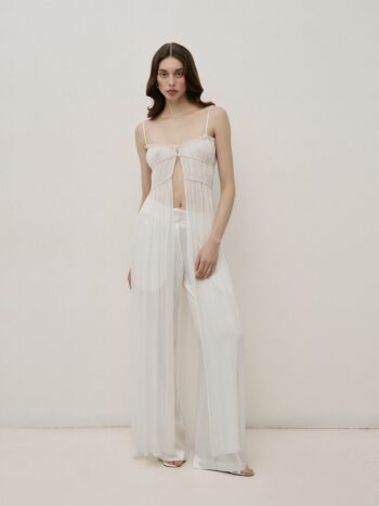 Chiffon maxi blouse 2