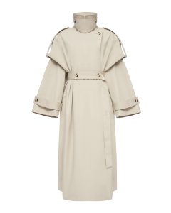 Тренчкот з кейпом