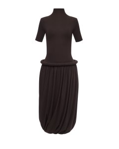 Сукня зі скульптурним буфом