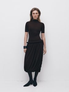 Сукня зі скульптурним буфом 2